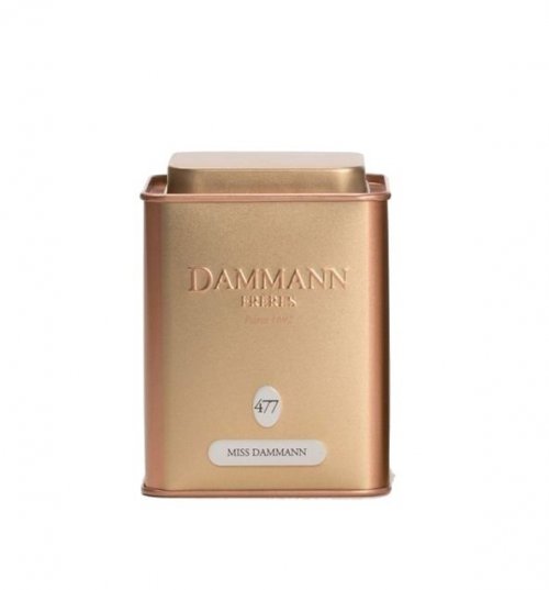 Dammann Fréres La Boite Miss Dammann N°477, 100 g  4743,zelcaj, plech