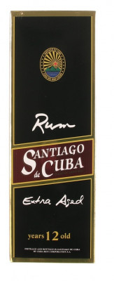 Ron Santiago de Cuba 12 year 40% 0,7L, DB