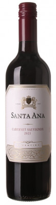 Santa Ana Cabernet Sauvignon 0,75L, r2021, cr, su, sc