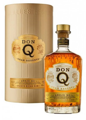 DON Q Gran Reserva Aňejo XO 40% GIFT BOX 0,7L, rum, DB