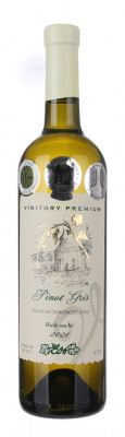 VVD Vinitory Premium Pinot Gris 0,75L, r2021, ak, bl, su
