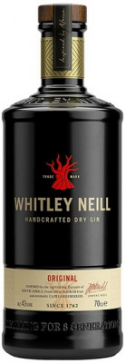 Whitley Neill Handcrafted London Dry 43% 0,7L, gin