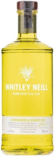 Whitley Neill Lemongrass & Ginger 43% 0,7L, gin