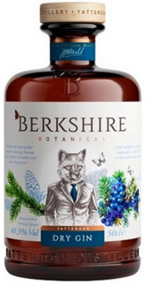 Berkshire Botanical Dry Gin 40,3% 0,5L, gin
