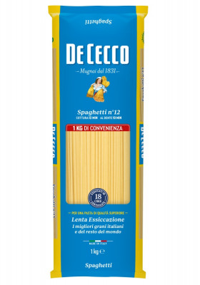DE CECCO semolinové cestoviny Spaghetti N12, 1 kg