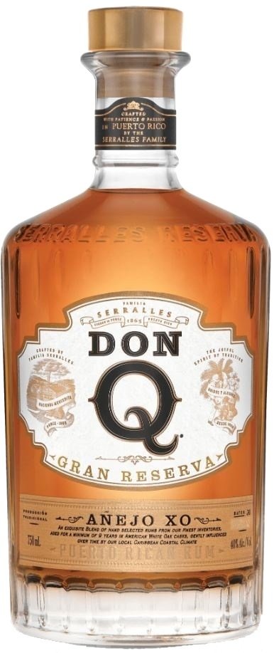 DON Q Gran Reserva Aňejo XO 40% 0,7L, rum