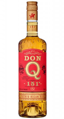 DON Q 151 Overproof 75,5% 0,7L, rum