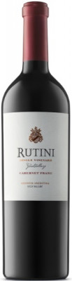 Rutini Single Vineyard Gualtallary Cabernet Franc 0,75L, r2018, cr, su