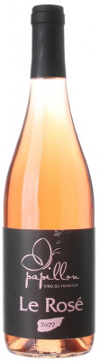Papillon Víno od Francúza Le Rosé, BIO 0,75L, r2022, vin, ruz, su