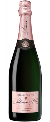 Champagne Palmer & Co. Rosé Solera 0,75L, AOC, sam, ruz, brut