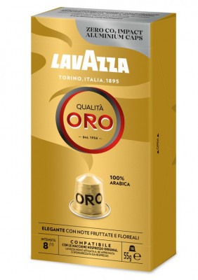 Lavazza NCC ALU Espresso Qualita ORO  100% A  10x5,5g, kaps