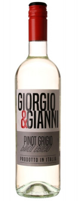Giorgio & Gianni Pinot Grigio Delle Venezie 0,75L, DO, r2022, bl, su, sc