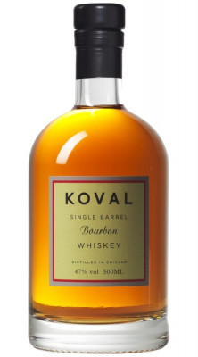 Koval Bourbon Whiskey Organic 47% 0,5L, whisky