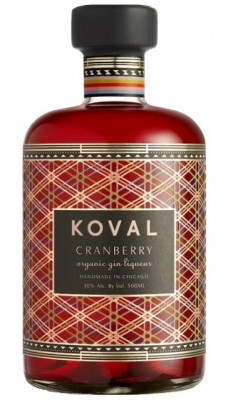 Koval Cranberry gin liqueur Organic 30% 0,5L, liker