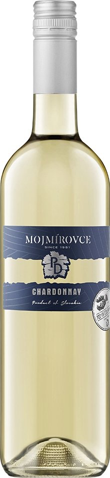 PD Mojmírovce Chardonnay 0,75L, r2021, ak, bl, su