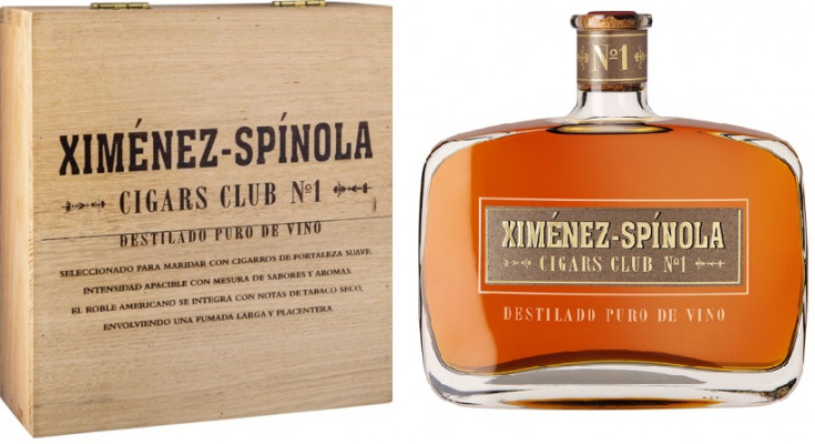 Ximénez-Spínola Brandy Cigars Club No1 44,15% 0,7L, brandJer, DB