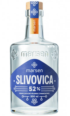 Marsen Slivovica Traditional 52,0% 0,5L, ovdest