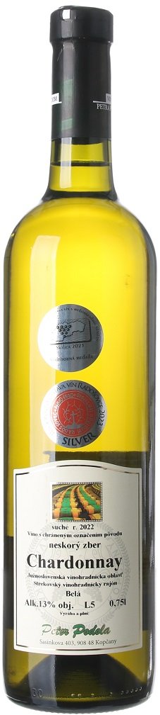 Peter Podola Chardonnay 0,75L, r2022, nz, bl, su