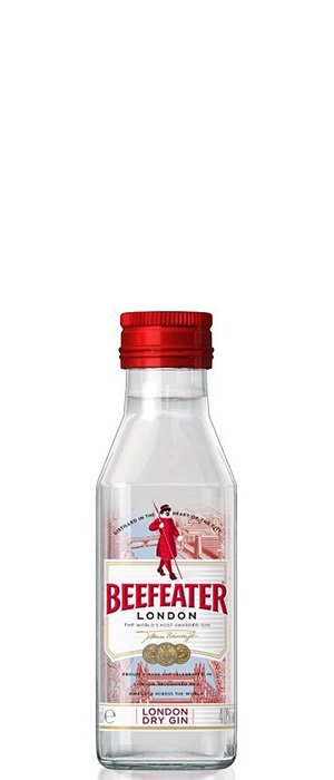 Beefeater London dry gin 40% 0,05L, gin