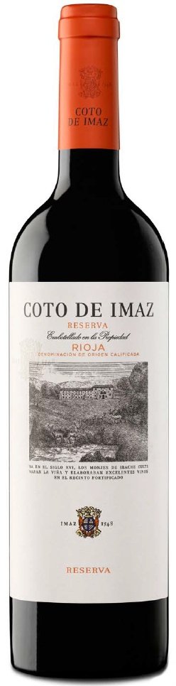 El Coto Coto de Imaz Reserva 0,75L, DOCa, r2020, cr, su