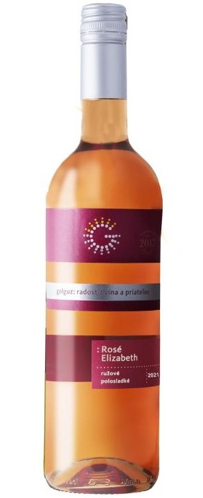 Golguz Cuveé Elizabeth rosé 0,75L, r2021, ak, ruz, plsl, sc