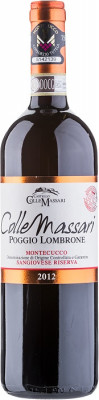 Colle Massari Poggio Lombrone Riserva 0,75L, DOC, r2012, cr, su