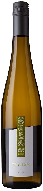 Malé Divy Pinot Blanc 0,75L, r2021, ak, bl, su, sc