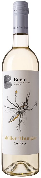 Berta Müller Thurgau 0,75L, r2022, bl, su, sc