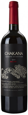 Chakana Estate Selection  Malbec 0,75L, r2019, cr, su