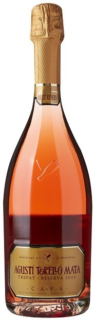 Agustí Torelló Mata Cava Brut Rosat Trepat Reserva 0,75L, DO, r2019, skt trm, ruz, brut