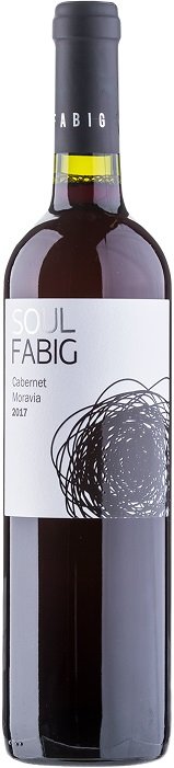 Roman Fabig Cabernet Moravia Soul 0,75L, r2017, ak, cr, su