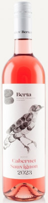 Berta Cabernet Sauvignon Rosé 0,75L, r2023, ruz, su, sc