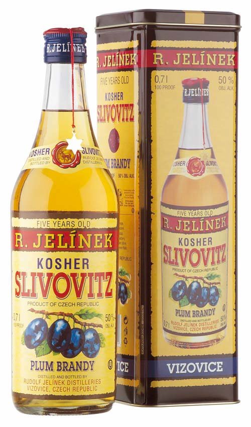 R.Jelínek Kosher Slivovica Zlatá 5 ročná 50%, DB 0,7L, destin, DB