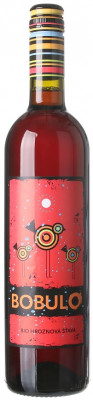 Karpatská Perla BOBULO hroznový mušt ružový BIO 0,75L, r2023, hm, ruz, sl, sc