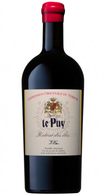 Le Puy Retour des îles BIO 0,75L, Vin de France, r2017, cr, su, DB