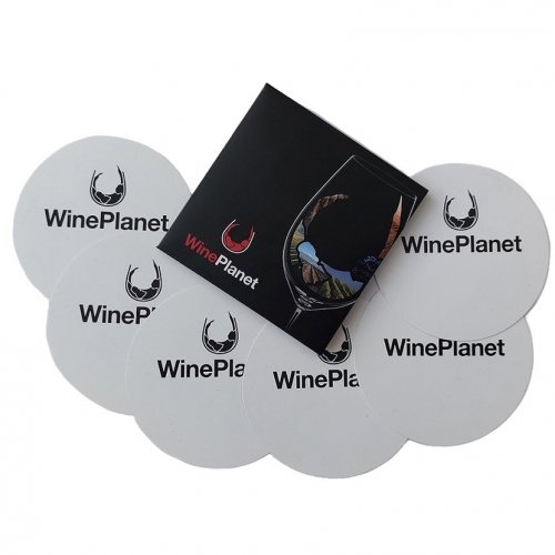 Vínna nálievka s logom Wineplanet - 6 kusov v balení