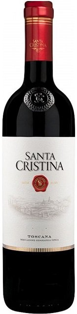 Santa Cristina Toscana Rosso 0,75L, IGT, r2023, cr, su, sc