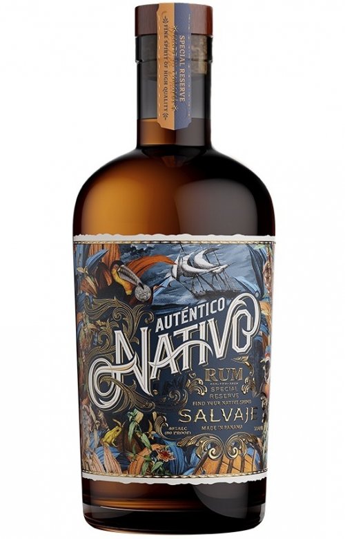 Auténtico Nativo Salvaje Special Reserve 40 % 0,7L, rum