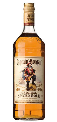 Captain Morgan Spiced gold  35% 1L, rum