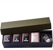 Dammann Fréres Coffret Jardin Exotique 120g, 4 zelené čaje, 1 lúhovacie sitko, v DB, 6597, DB,čaj, DB