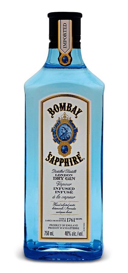 Bombay Sapphire London dry gin 40% 0,7L, gin