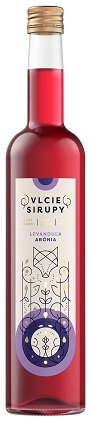 mMMm - Vlčie sirupy Levanduľa - Arónia 1L, sirup