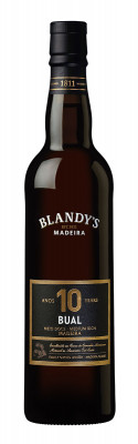 Blandy's Madeira Bual 10 Y.O. Medium Rich 0,5L, fortvin, bl, sl