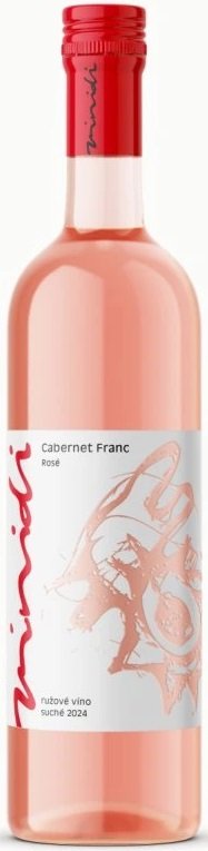 Vinidi Cabernet Franc Rosé 0,75L, r2024, ruz, su