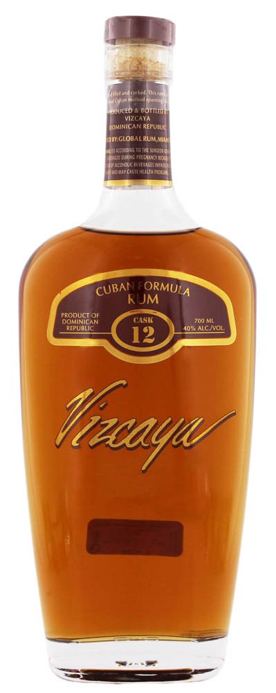 Vizcaya Rum Cask Nr. 12 Dark 40% 0,7L, rum