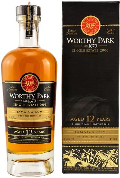 Worthy Park Jamaica Rum Single Estate Colection 12YO 50% 0,7L, rum, DB