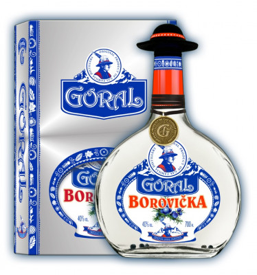 Goral Borovička 40% 0,7L, destin, DB