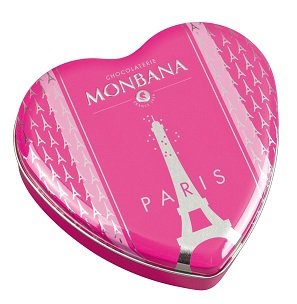 Monbana Paris Štvorčeky z horkej čokolády, 100g,tmacok