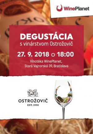 2018-09-27 Degustácia s vinárstvom Ostrožovič