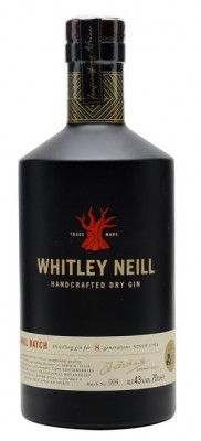 Whitley Neill Dry 43% 0,7L, gin